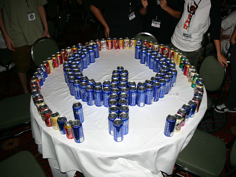 Bawls Quake4 Logo at QuakeCon 2006 Bawls Quake4 Logo at QuakeCon 2006