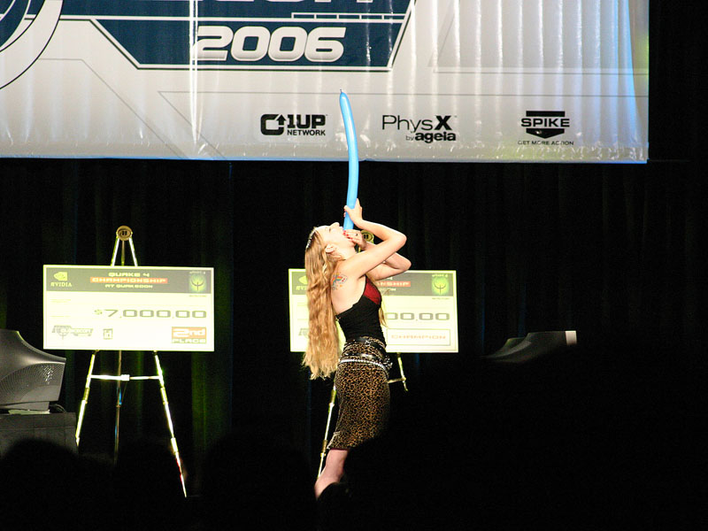 Balloon Sword Swallowing